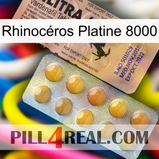 Rhinocéros Platine 8000 41